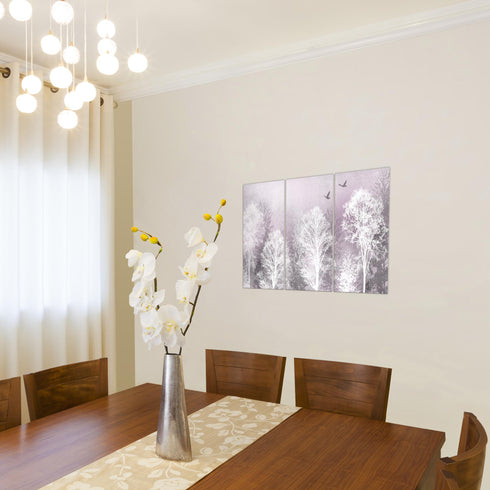 Wandbilder Wohnzimmer XXL Wald Moderne Bilder Abstrakt